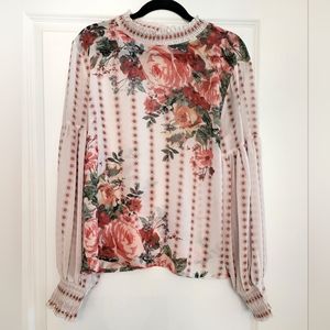 Boutique floral blouse